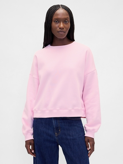 Image number 1 showing, VintageSoft Wedge Crewneck Sweatshirt