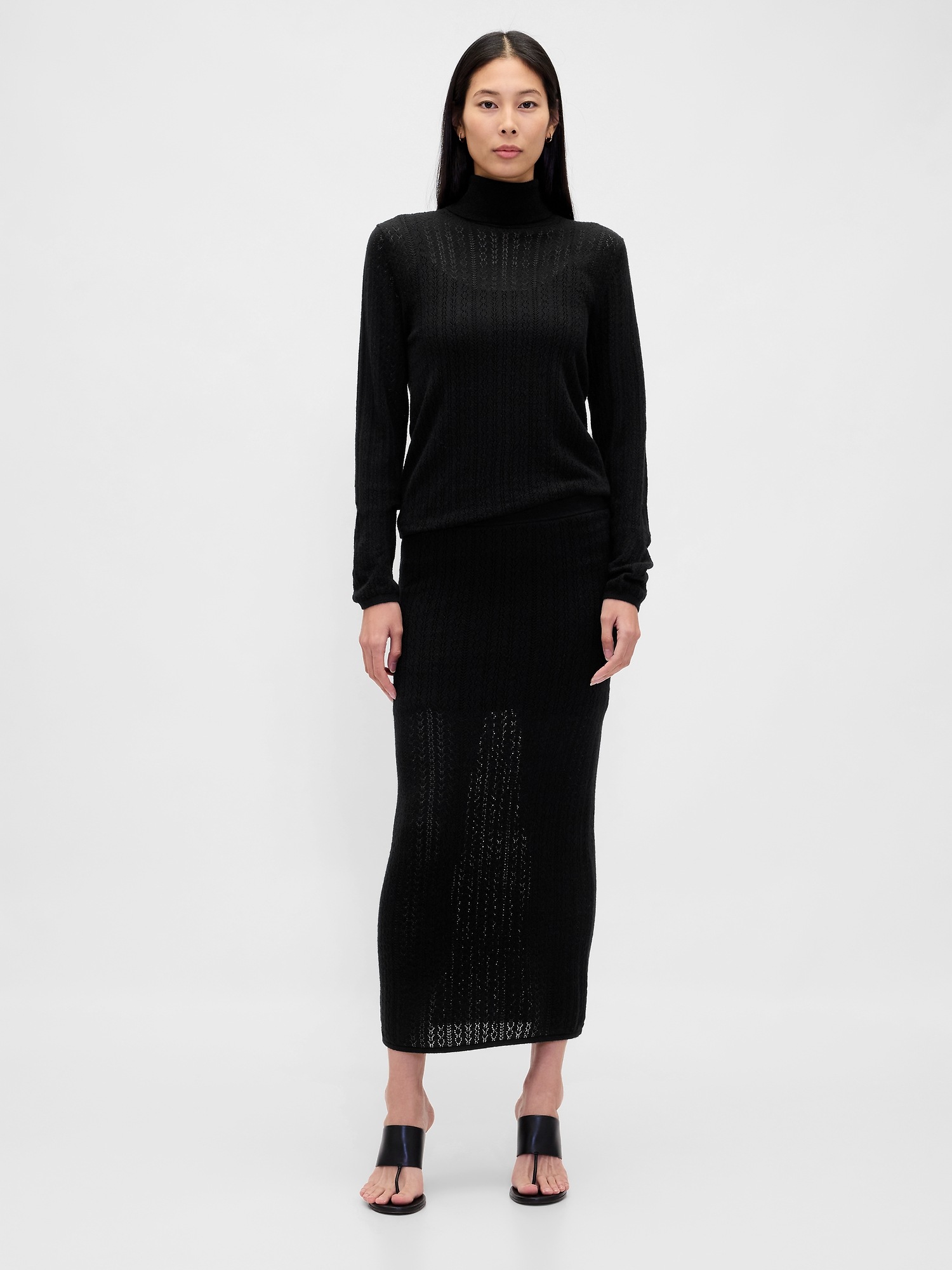 Женские юбки Gap Pointelle Maxi Skirt