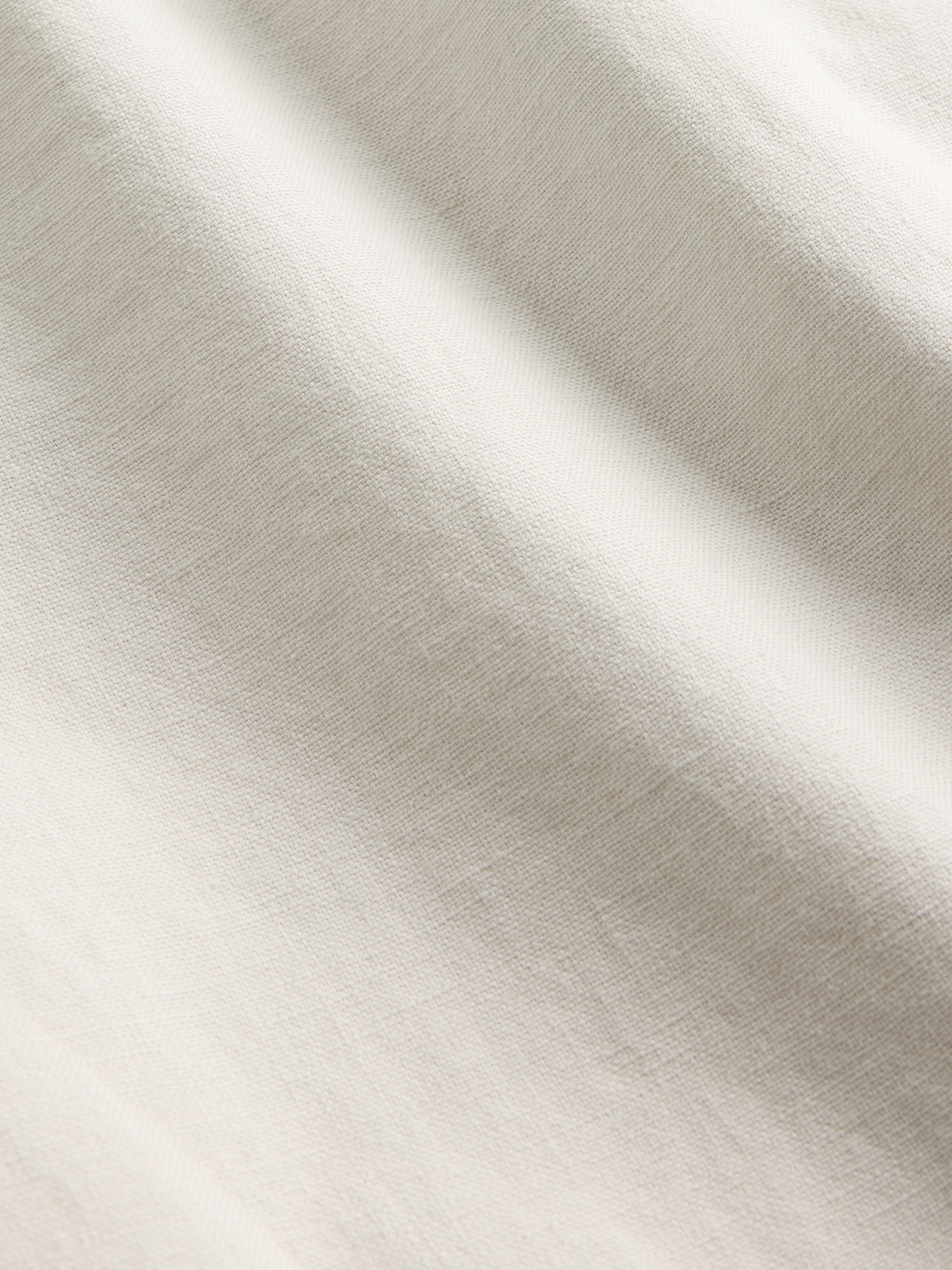 Linen-Cotton Relaxed Taper Pants