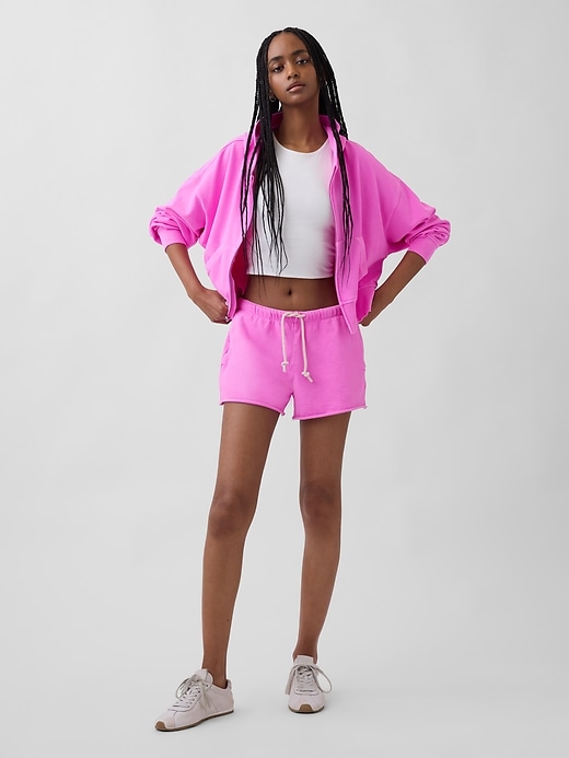 Image number 1 showing, French Terry Relaxed Sweat Shorts