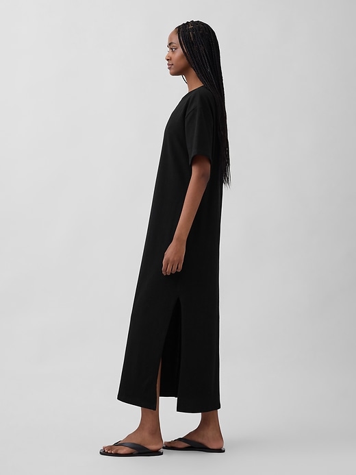 Image number 3 showing, Heavyweight Oversized Maxi T-Shirt Dress