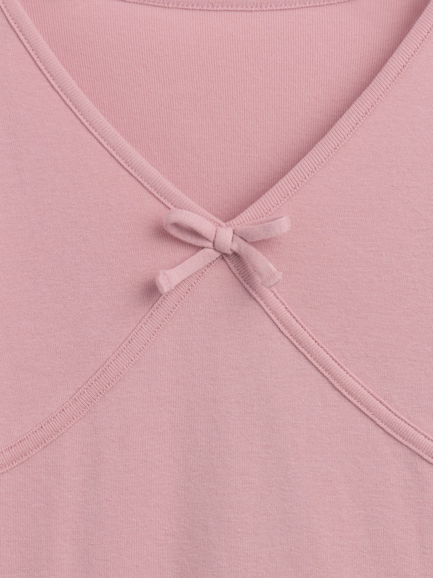 Kids Cross Front Bow T-Shirt