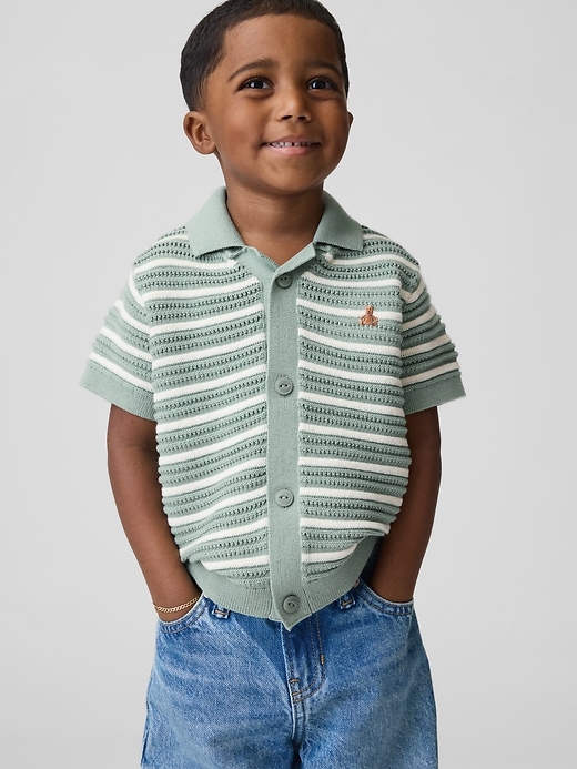 Image number 1 showing, Baby & Toddler Cabana Sweater Shirt