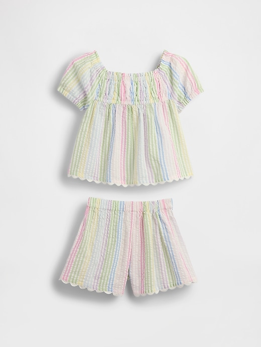 Image number 3 showing, Baby & Toddler Seersucker Stripe Outfit Set