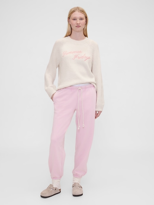 Image number 3 showing, Gap × Summer Fridays Oversized Logo Sweater