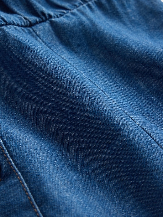 Image number 4 showing, Kids Denim Drop-Waist Dress