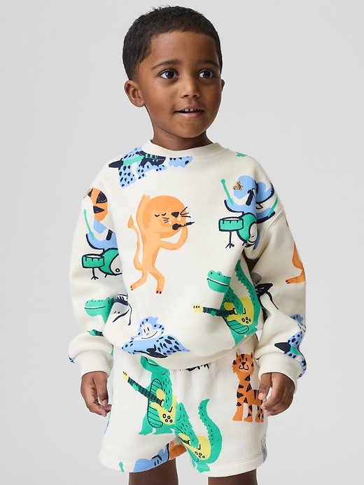 Image number 1 showing, Baby & Toddler VintageSoft Sweatshirt