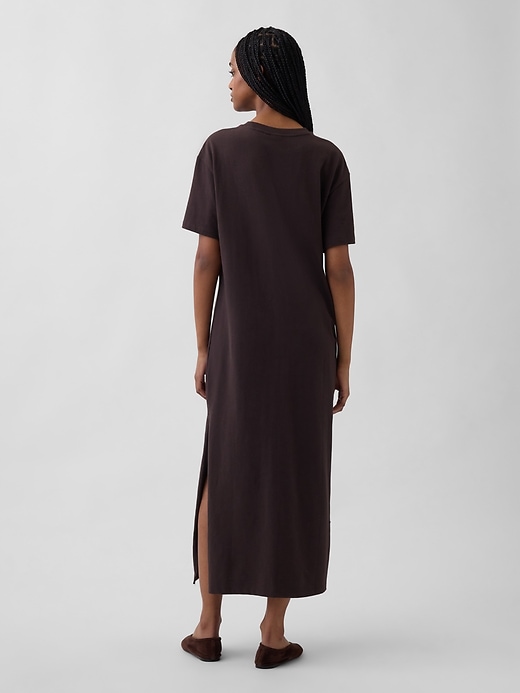 Image number 2 showing, Heavyweight Oversized Maxi T-Shirt Dress