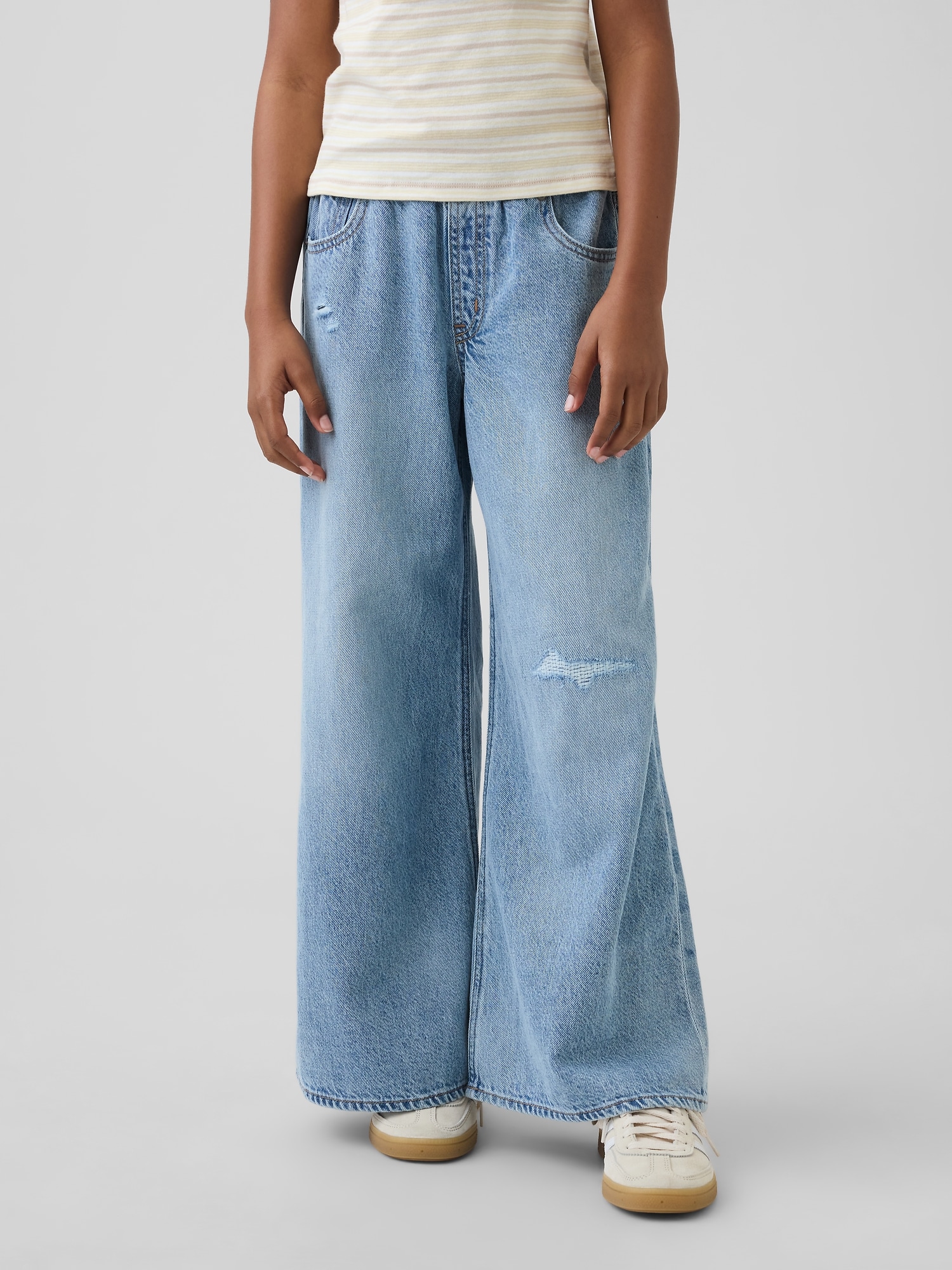 Детские джинсы Gap Kids UltraSoft Baggy Cargo Jeans — фото 3