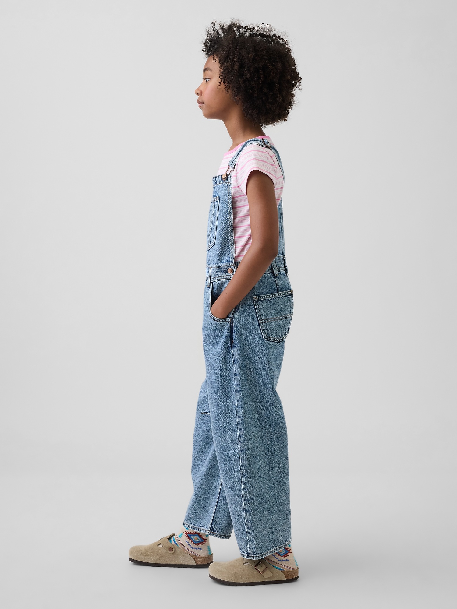 Детские комбинезоны Gap Kids Barrel Overalls — фото 3