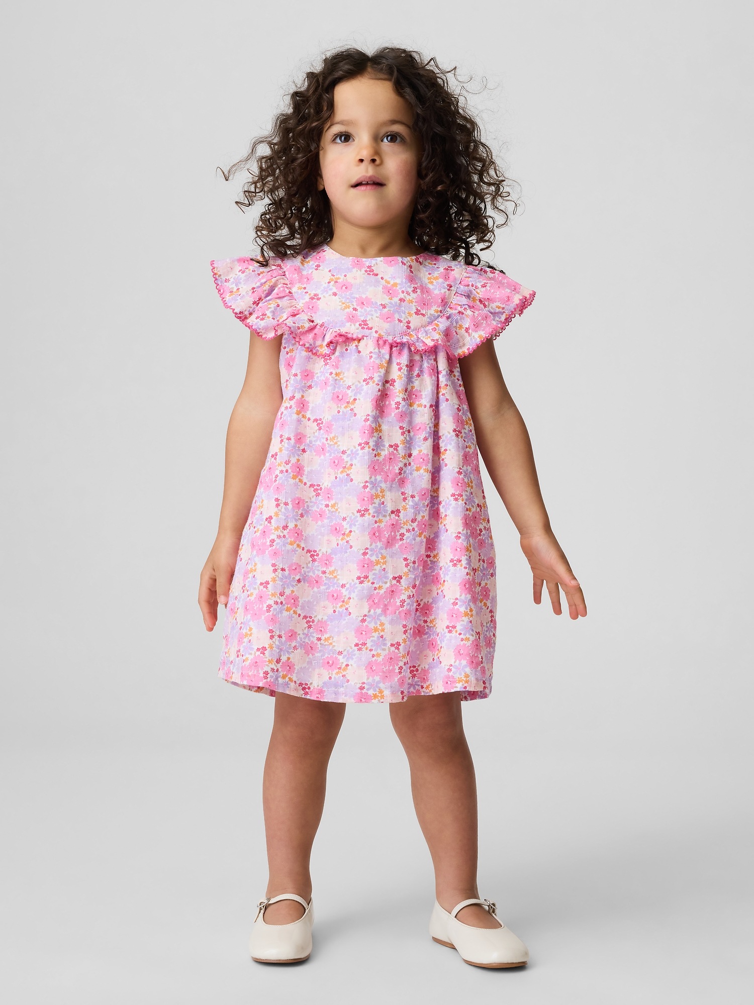 Детские платья Gap Baby & Toddler Floral Ruffle Dress