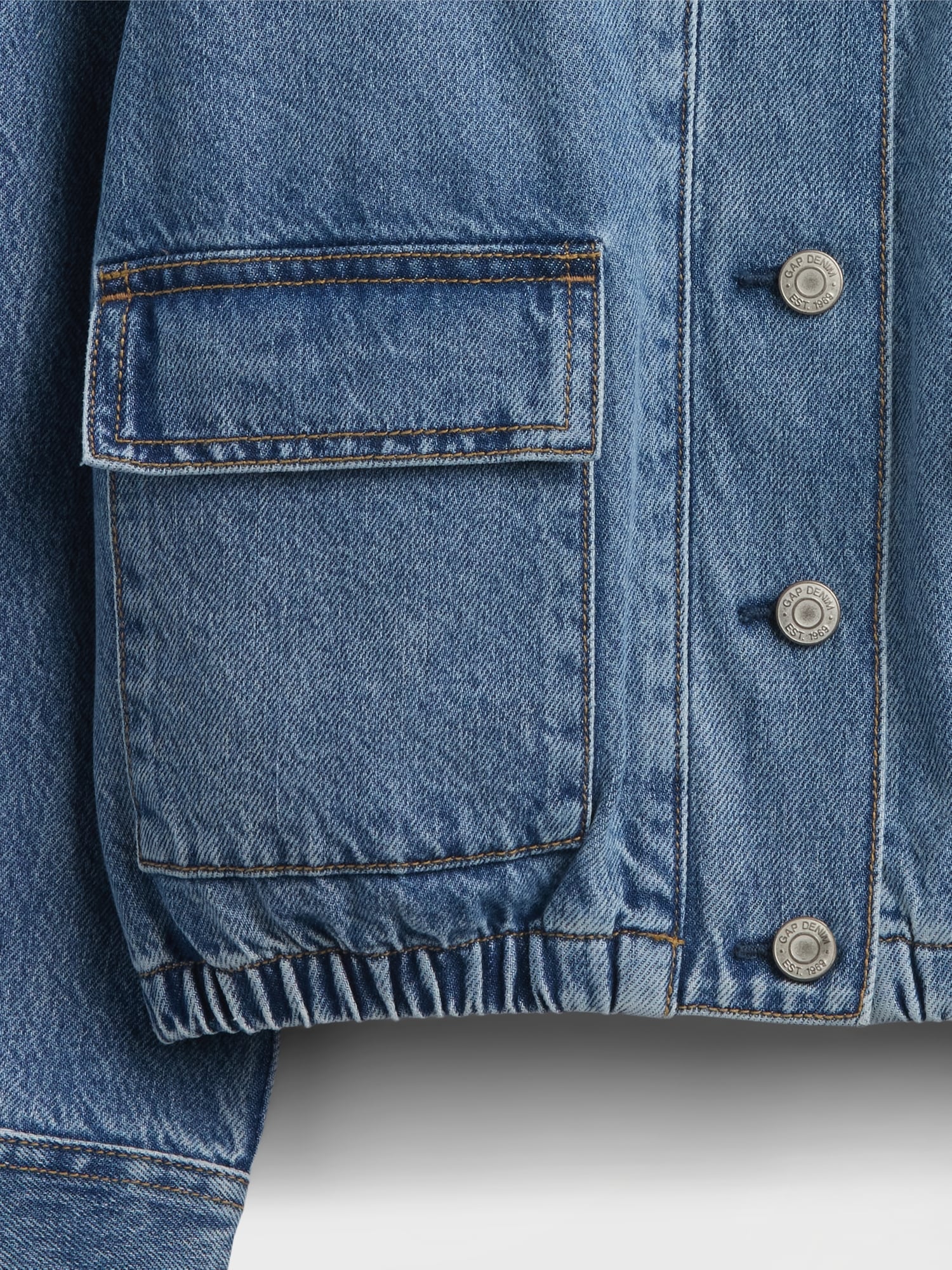 Kids Denim Utility Jacket