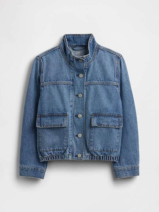 Image number 2 showing, Kids Denim Utility Jacket