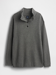 Maternity CashSoft Mockneck Sweater