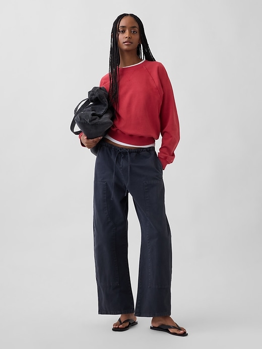 Image number 2 showing, French Terry Raglan Sweatshirt