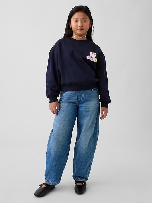 Image number 4 showing, Kids VintageSoft Dolman Sweatshirt