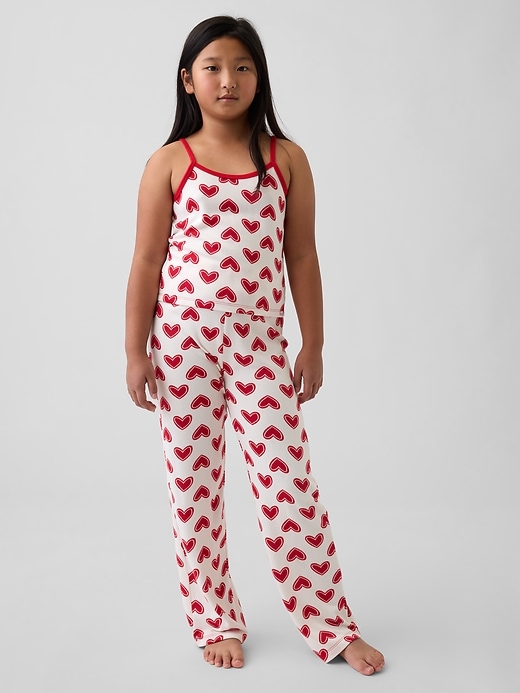 Image number 1 showing, Kids Recycled Tank PJ Set