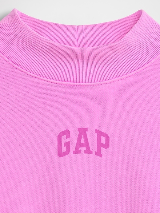 Image number 4 showing, Heavyweight French Terry Oversized Mockneck Sweatshirt