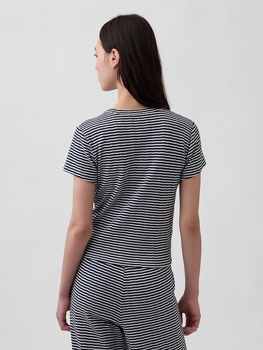 Image number 3 showing, Pointelle PJ T-Shirt