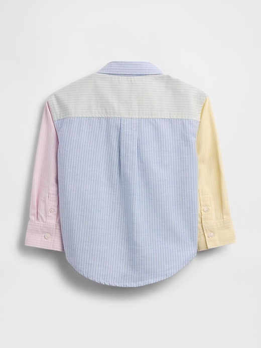 Image number 3 showing, Baby & Toddler Colorblock Oxford Shirt