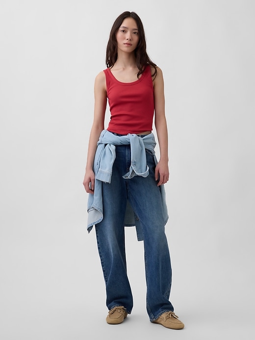 Image number 2 showing, Rib Scoop Tank Top