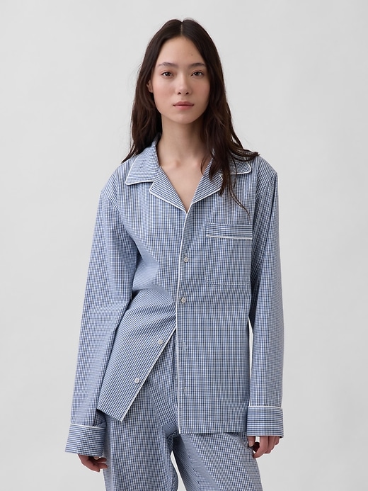 Image number 1 showing, Poplin PJ Shirt