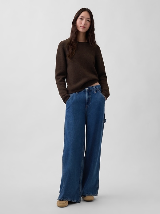 Image number 2 showing, 100% Cotton Rollneck Sweater