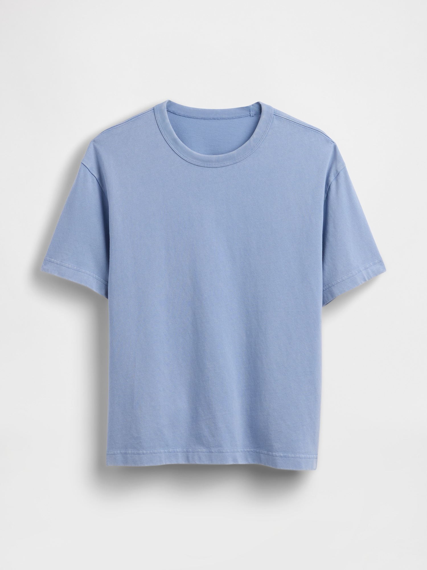 Мужские футболки Gap Adult Heavyweight Crop T-Shirt — фото 5