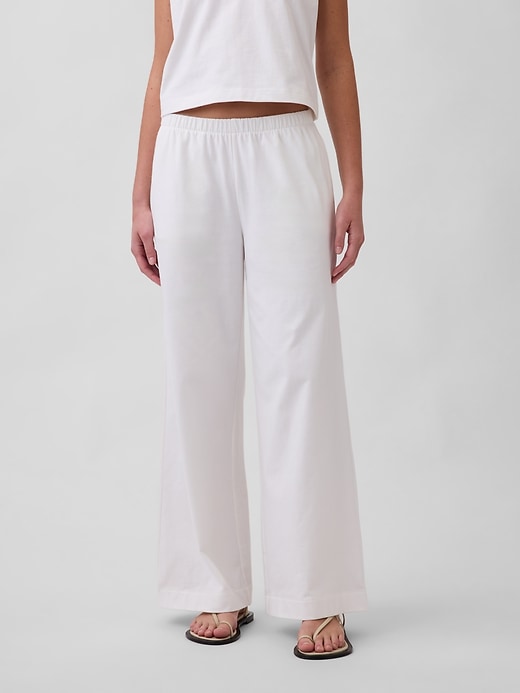 Image number 2 showing, Heavyweight Easy Wide-Leg Pants