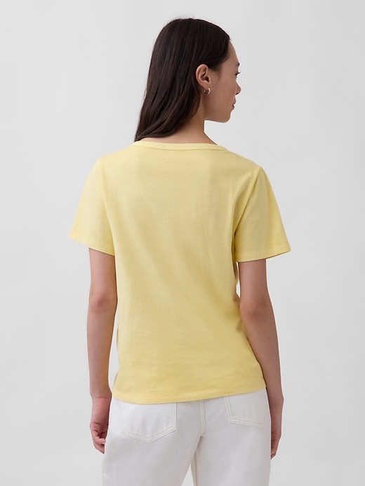Image number 3 showing, Organic Cotton VintageSoft V-Neck T-Shirt