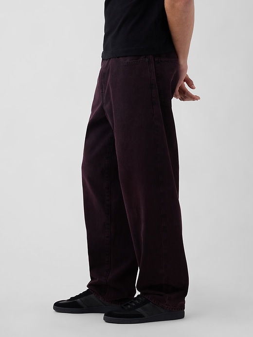 Image number 3 showing, Rigid Baggy Jeans