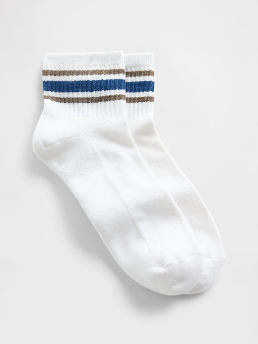 Image number 1 showing, Athletic Quarter Crew Socks