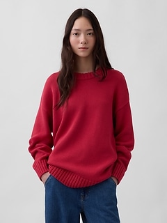 100% Cotton Oversized Sweater