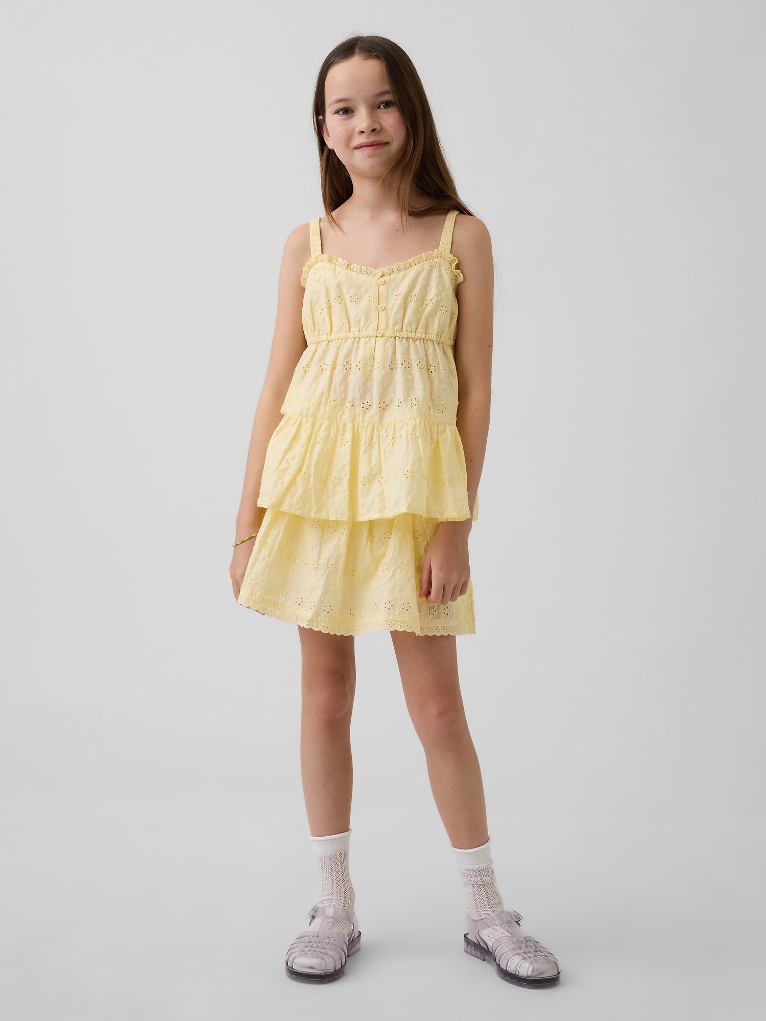 Gap Kids Eyelet Foldover Skort