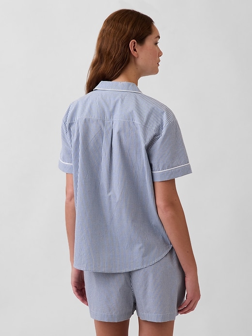 Image number 3 showing, Poplin PJ Shirt