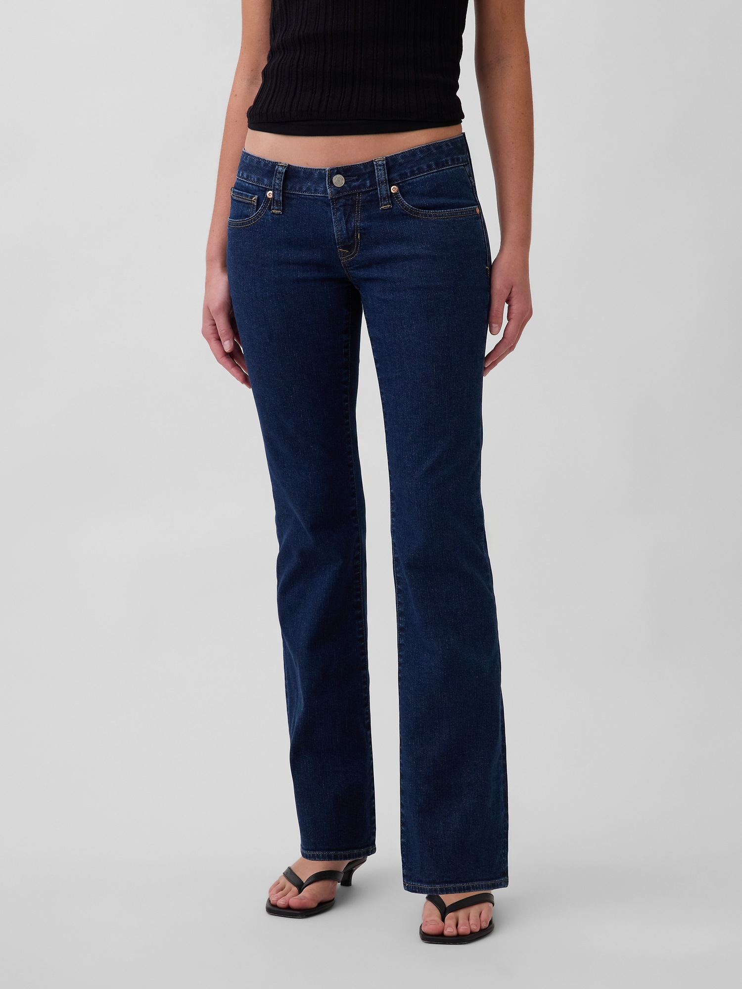 Женские джинсы Gap Extra Low Rise Long & Lean Jeans — фото 2