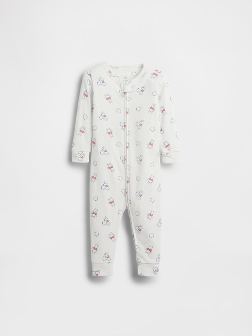 Image number 1 showing, Baby Winnie The Pooh Organic Cotton One-Piece