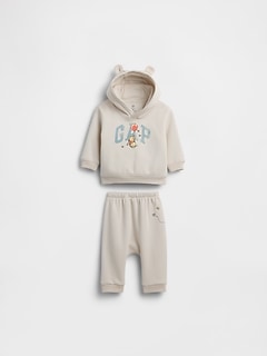 Baby Winnie The Pooh VintageSoft Hoodie Set