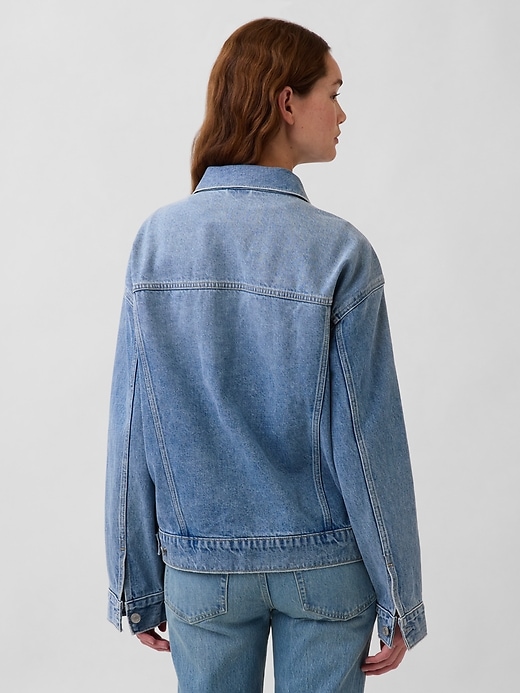 Image number 3 showing, Oversized Icon Denim Jacket