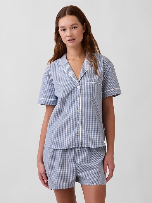 Image number 1 showing, Poplin PJ Shirt