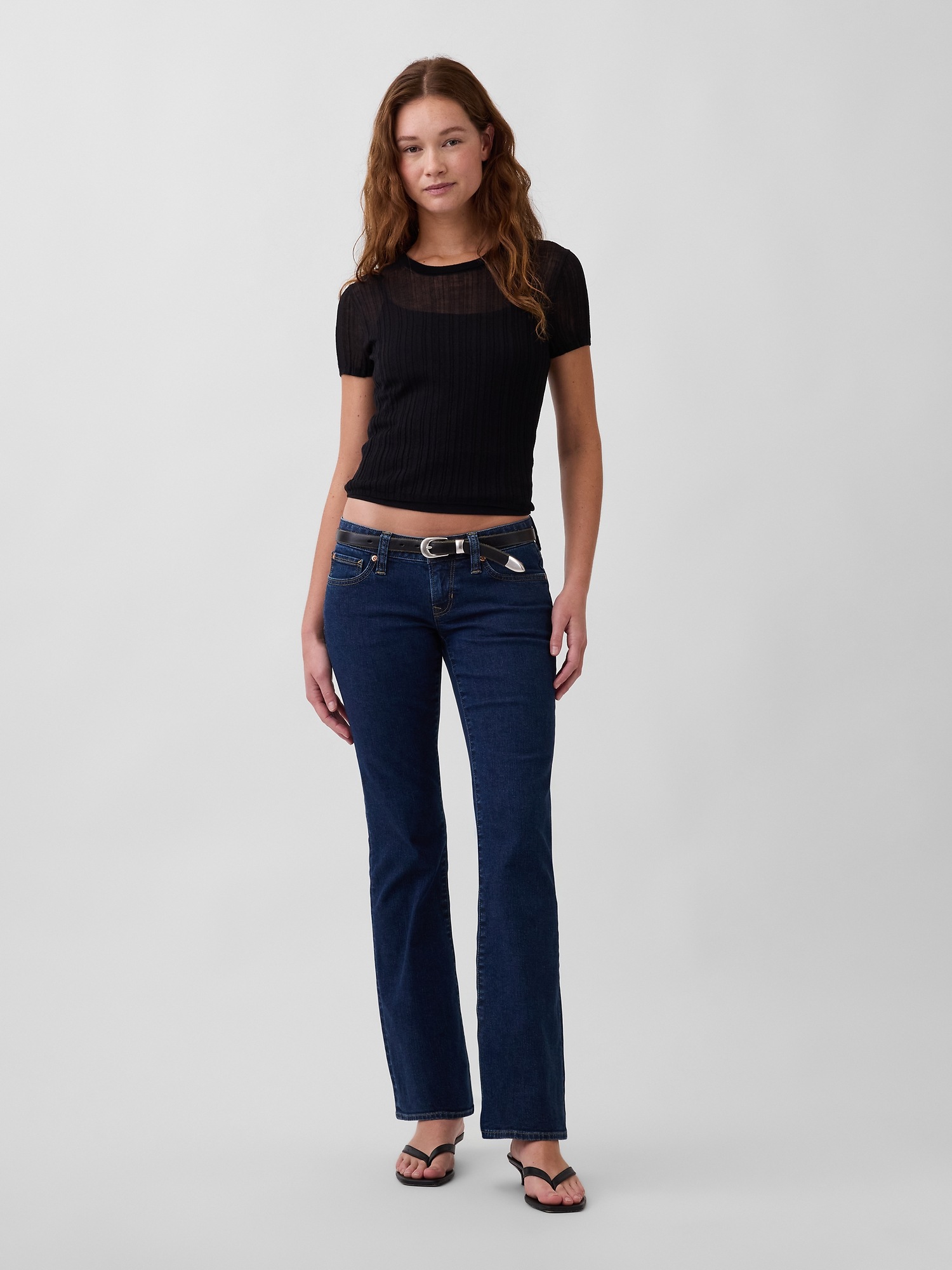 Женские джинсы Gap Extra Low Rise Long & Lean Jeans