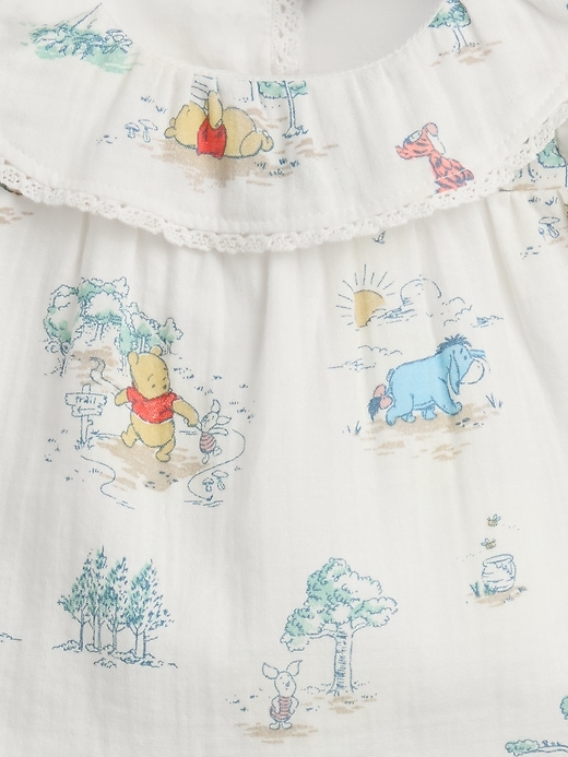 Image number 3 showing, Baby Winnie The Pooh Cotton Gauze Outfit Set