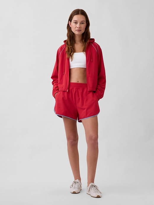 Image number 1 showing, GapFit Tech High Rise Running Shorts