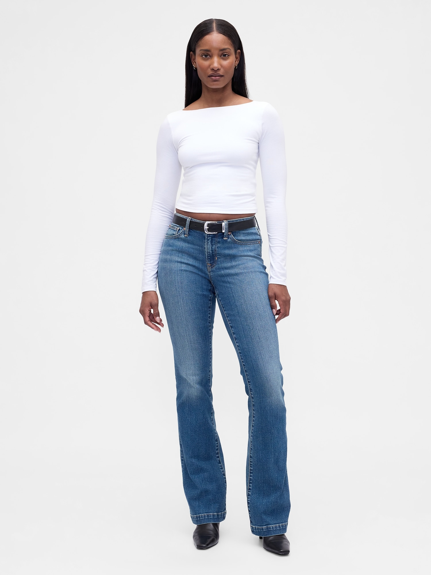 Curvy Low Rise Long & Lean Jeans