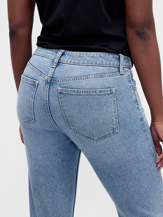 Image number 6 showing, Curvy Low Rise '90s Slim Straight Jeans