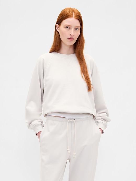 Image number 1 showing, Heavyweight French Terry Raglan Sweatshirt