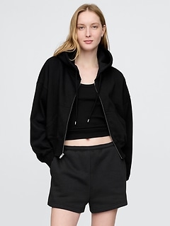 VintageSoft Wedge Zip Hoodie