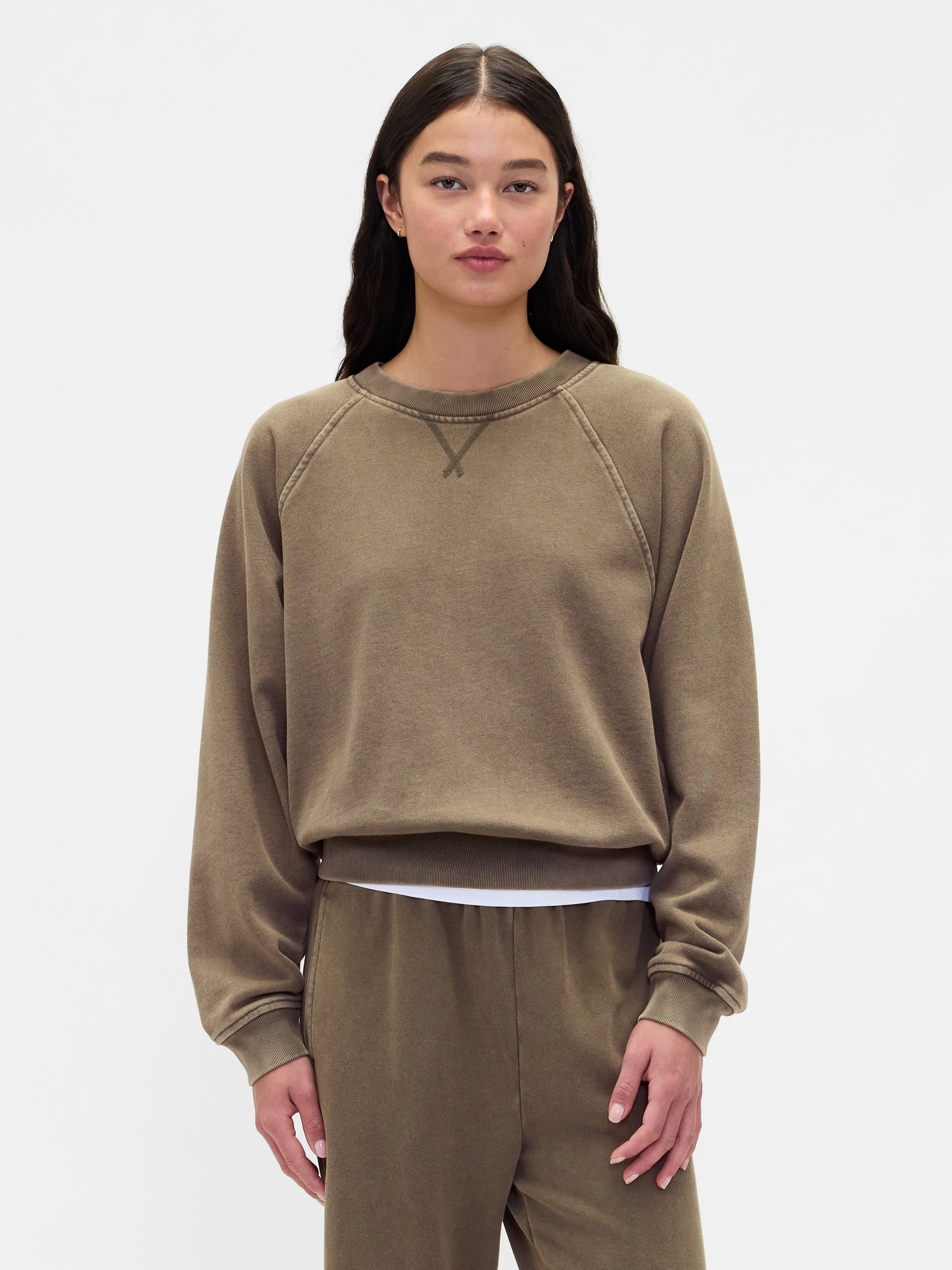 Heavyweight French Terry Raglan Sweatshirt