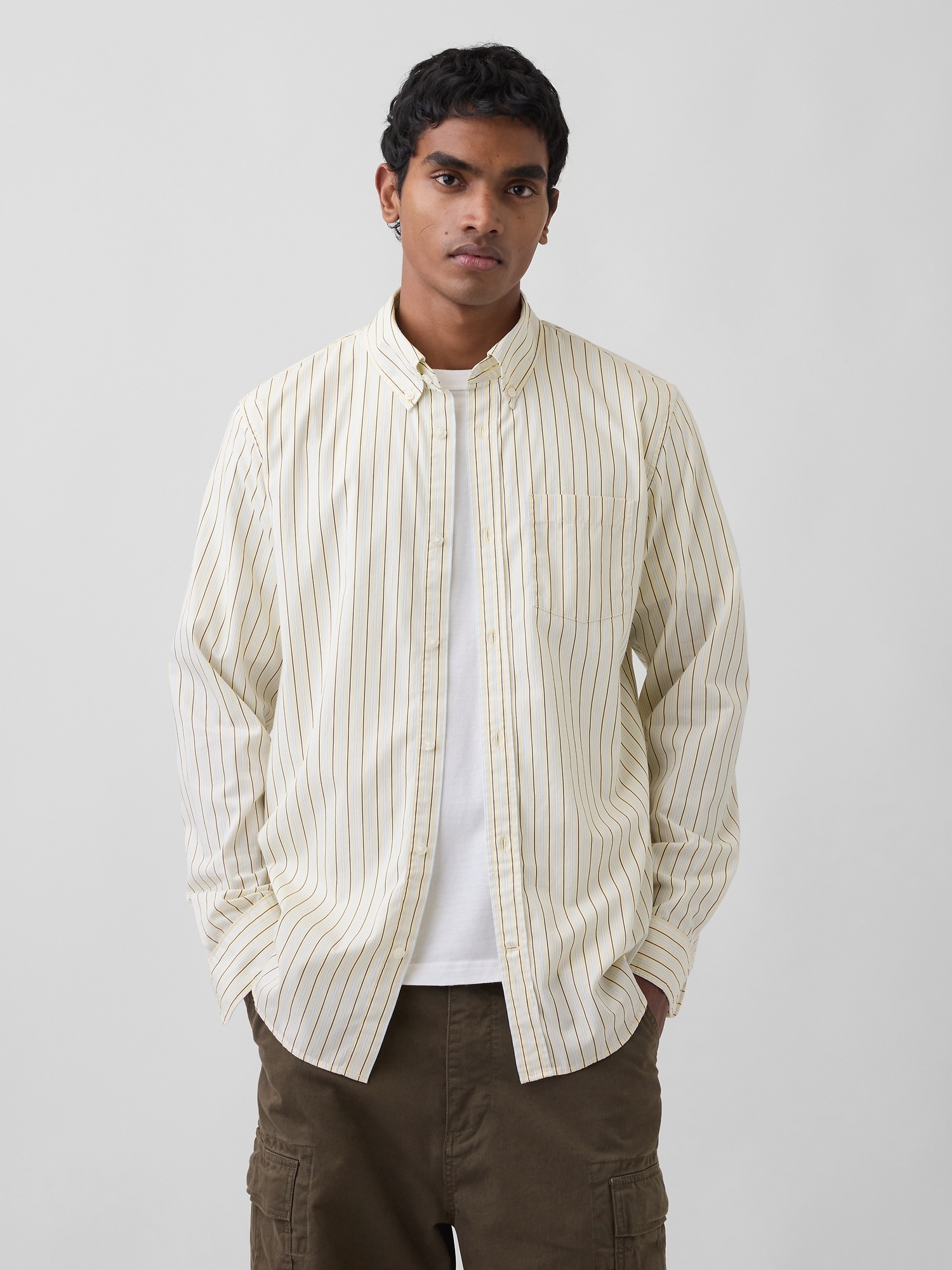 Organic Cotton Poplin Classic Shirt