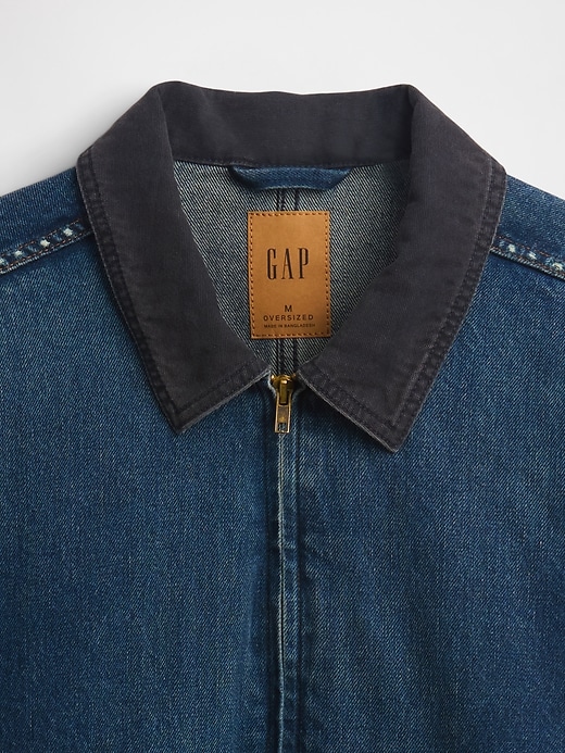 Image number 4 showing, Denim Workwear Jacket